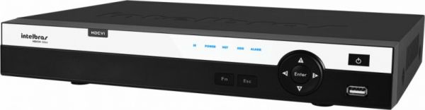 DVR stand alone HDCVI 08 canais s/HD Intelbras